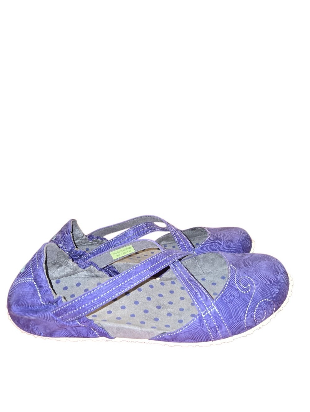 Ahnu Good Karma Ballet Flats Mary Jane Comfort Vegan Shoes - Picture 2 of 11